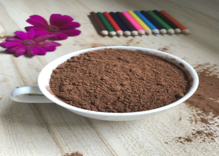 10-14 25Kg ISO9001 AF01 ont alcalisé la poudre de cacao avec brun-rougeâtre au brun foncé