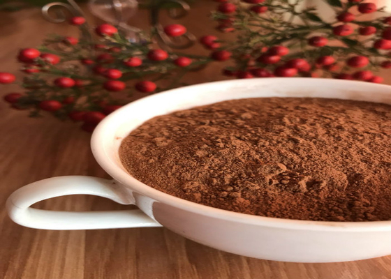 Poudre de cacao non sucrée saine de Brown foncé, poudre de cacao de cuisson alcalisée