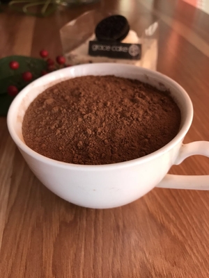 Poudre de cacao organique d'AF02-G, poudre de cacao non sucrée de cuisson pour la crème glacée