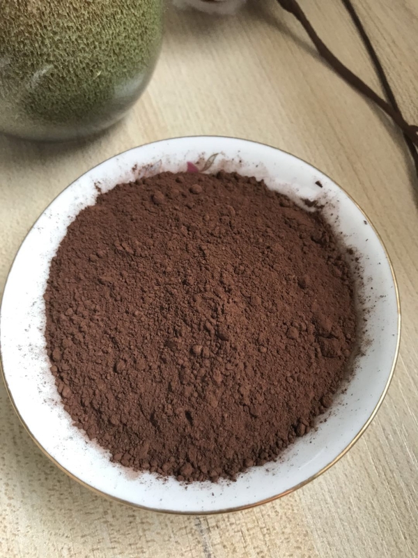 Poudre de cacao ISO9001 à haute teneur en graisses, poudre de cacao de Brown foncé sans goût étranger