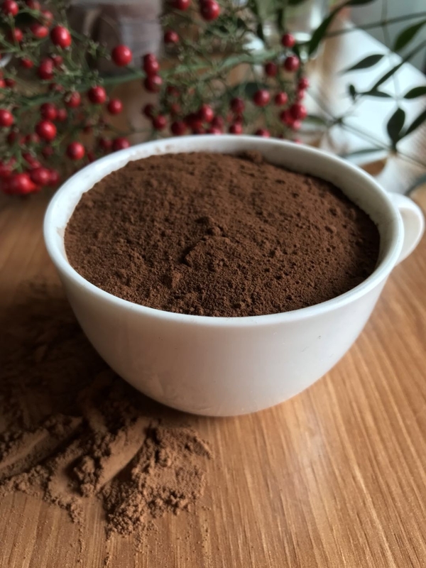 Aucune poudre de cacao à haute teneur en graisses de corps étrangers, 100 pour cent de poudre de cacao pour le restaurant