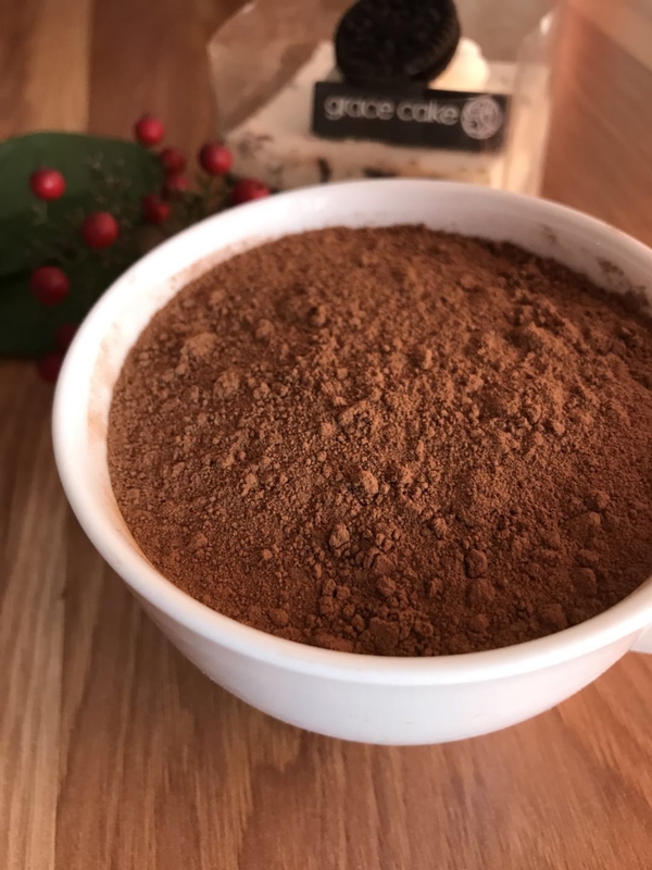 Poudre de cacao organique d'AF02-G, poudre de cacao non sucrée de cuisson pour la crème glacée