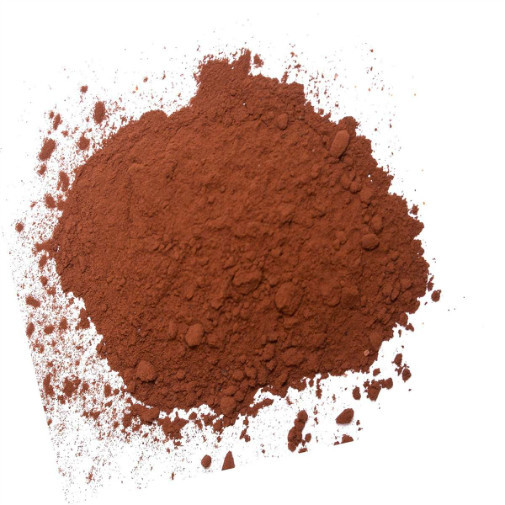 Poudre de cacao à haute teneur en graisses foncée de Brown, Shigella naturel organique de négatif de poudre de cacao